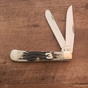 Case Knives USA 6254 Black Jigged Cattle Bone Dale Earnhdart #3 knives for sale