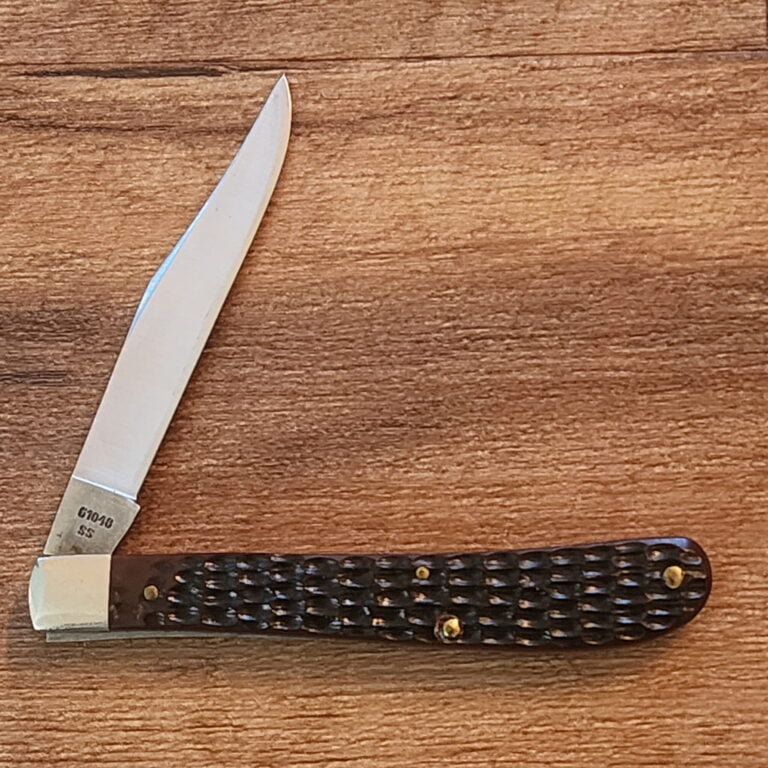 Case Knives USA S1048 SS Brown Jigged Bone Toothpick knives for sale