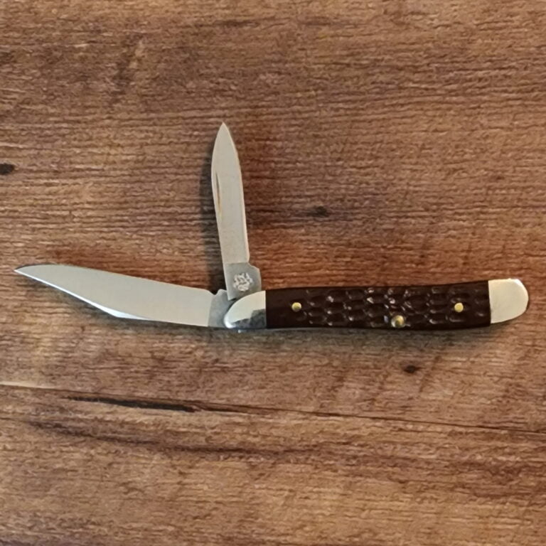 Case Knives USA 6220 SS Brown Jigged Used knives for sale