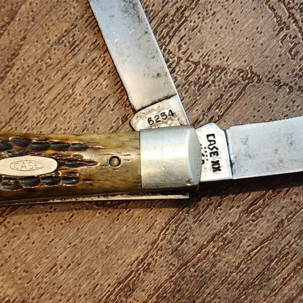 Case Knives USA 6254 Vintage Brown Jigged Bone USED