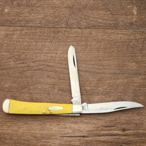Ka-Bar Knives USA 1033 Vintage Yellow Trapper knives for sale
