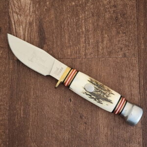 Steel Warrior Stag Fixed Blade Frost Cutlery knives for sale