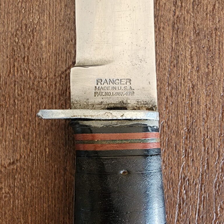 Ranger USA Vintage Fixed Blade By Western PAT.NO. 1967479