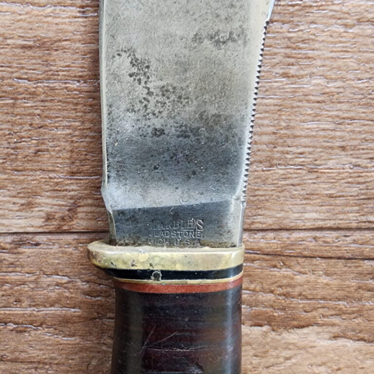 Marbles Circa 1916 Boy Scout Skinning knife with original sheath knives for sale