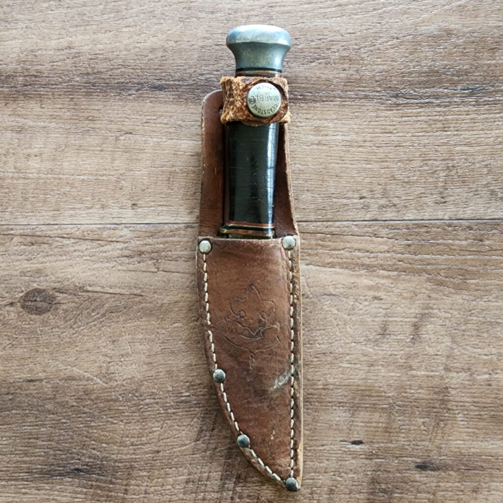 Marbles Circa 1916 Boy Scout Skinning knife with original sheath