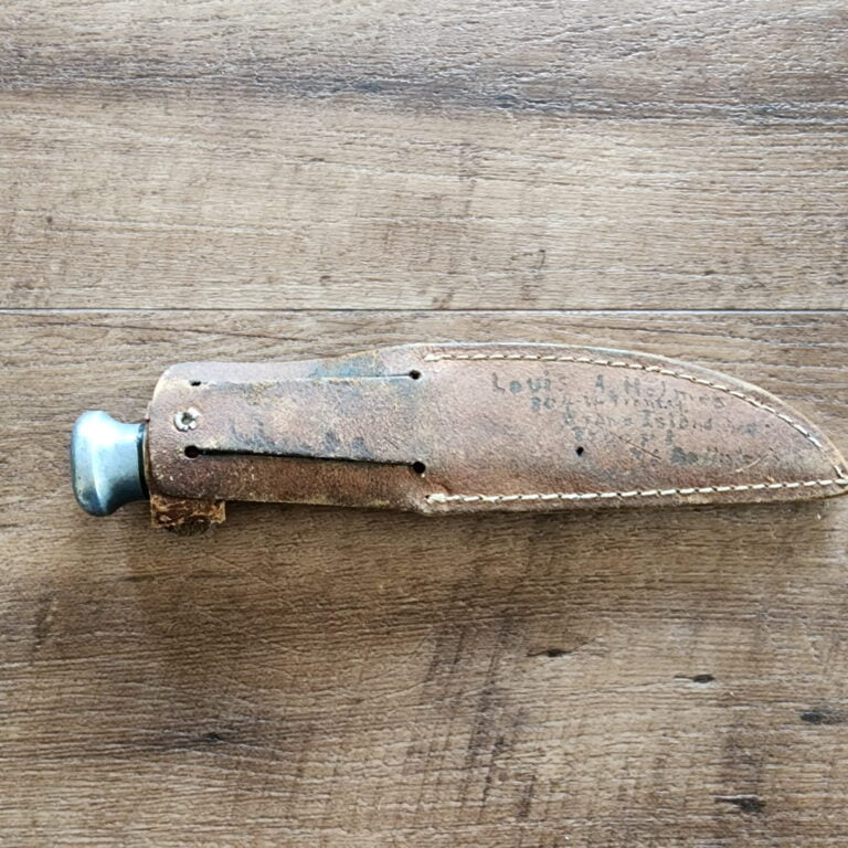 Marbles Circa 1916 Boy Scout Skinning knife with original sheath knives for sale