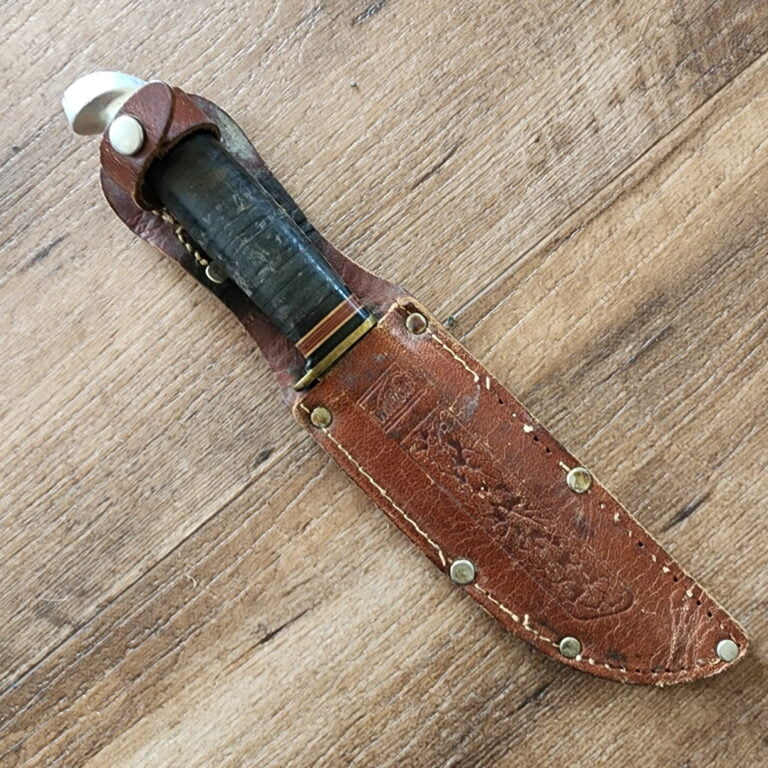 Official Boy Scout of America USA made Vintage Sheath Knife by Western knives for sale