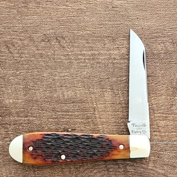 Daniels Family Knife Brands 2023 Titusville Old Man Jack Catalina Wine Bone 1 of 60