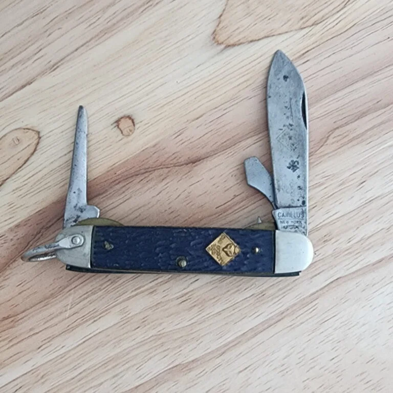 Vintage Camillus Boy Scout Knife knives for sale
