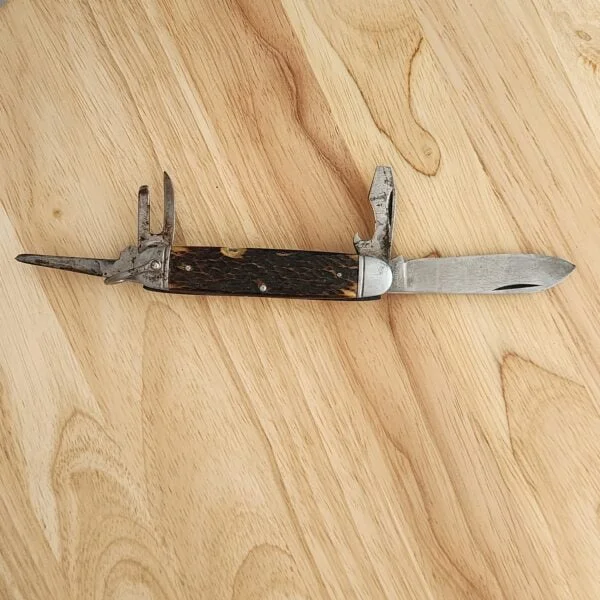 Camillus Vintage Folding Knife Heavily Used knives for sale