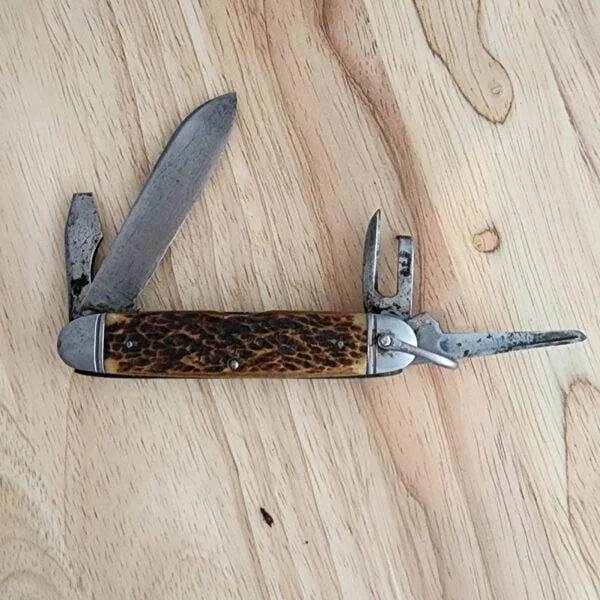 Camillus Vintage Folding Knife Heavily Used knives for sale