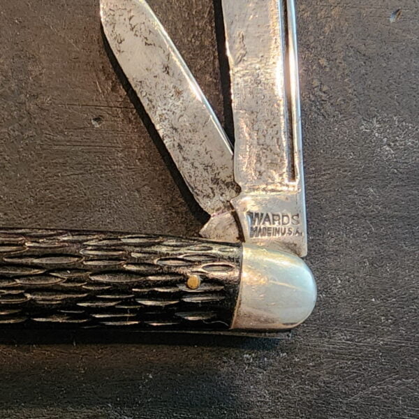 Wards Vintage 3 Blade Folding Knife knives for sale