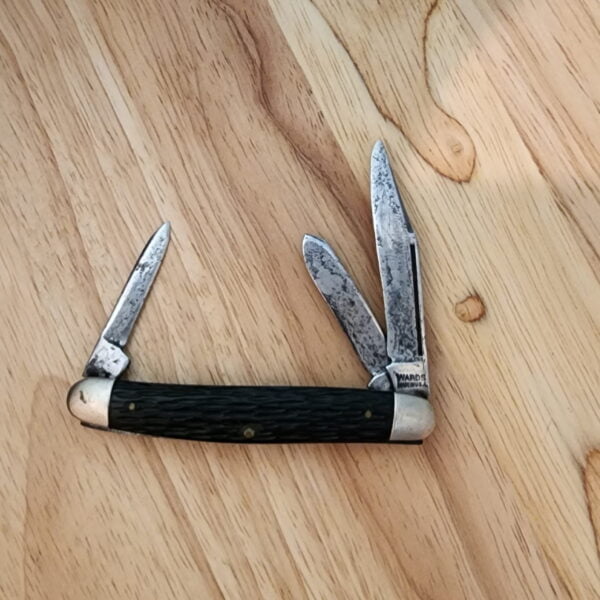 Wards Vintage 3 Blade Folding Knife knives for sale