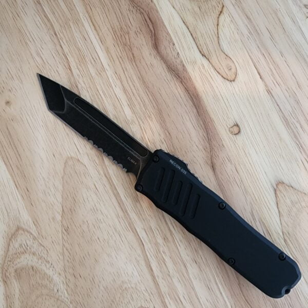 Guardian Tactical Elmax Serrated Dark Stonewash Tanto Recon-035 knives for sale