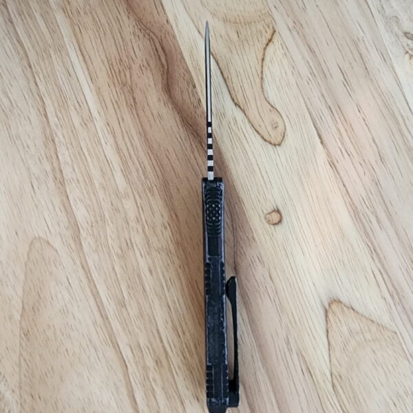 Heretic Knives Manticore S Recurve 2 Tone BW Black Breakthrough Gray CPM-Magnacut H025-14A-BRKGRY knives for sale
