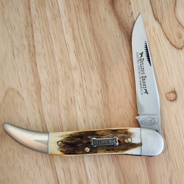 GEC Bulldog Stag Toothpick 1 of 100 SN 096 knives for sale