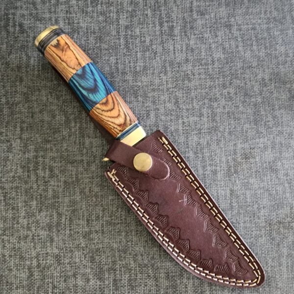 Damascus Sheath Knife knives for sale