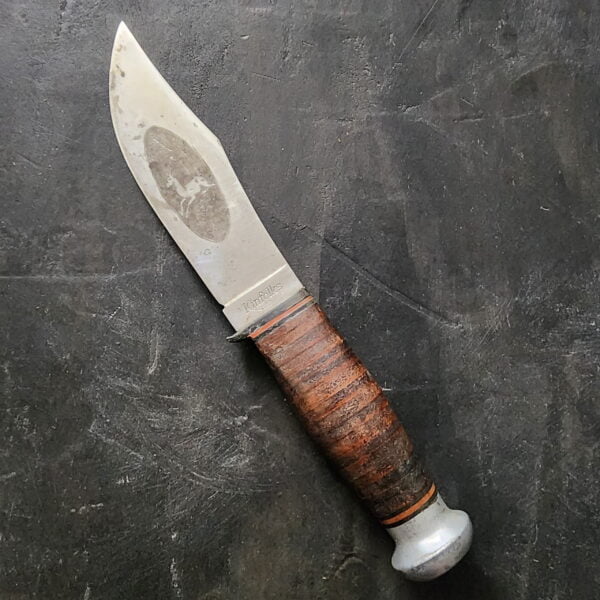 Kinfolks Vintage Fixed Blade in Stacked Leather