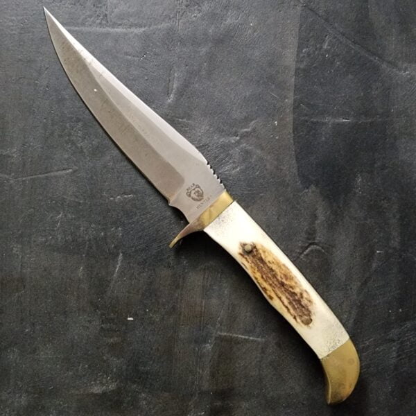 Bear Hunter 440c German Stainless Steel Vintage Fixed Blade