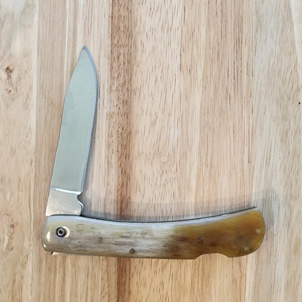 Voss Cutlery Dirt Buster in Ox Horn 1 of 300 knives for sale
