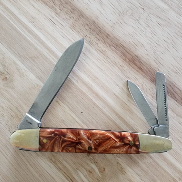 Frost Cutlery Wild Turkey Whiskey River Resin Whittler knives for sale