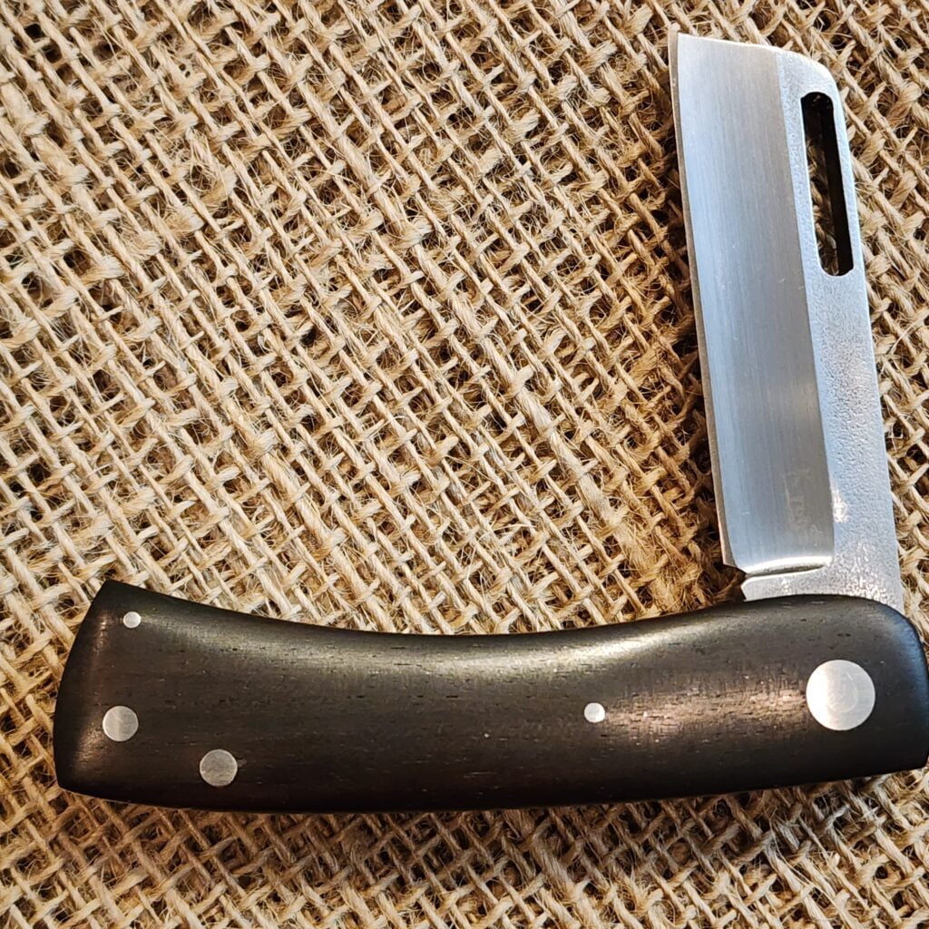 K'roo Custom Blades 2020 African Bloodwood "Chunky Frank"Modified