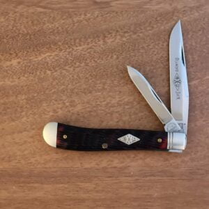 GEC 488213 Blood Red Jigged Bone Charlie Knife knives for sale