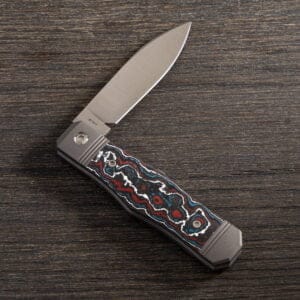 Jack Wolf Vampire Jack 02 Fat Carbon Nebula knives for sale