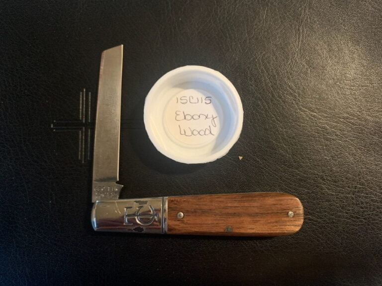 Great Eastern Cutlery #15C115 Ebony Wood knives for sale
