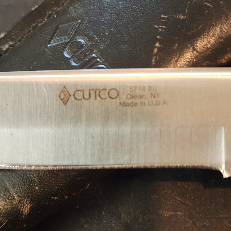 Cutco5719 KD Olean NY USA Sheath Knife (not serrated), gently used knives for sale