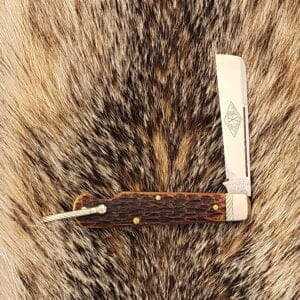 Great Eastern Cutlery #155115 Antique Yellow Jigged Bone knives for sale