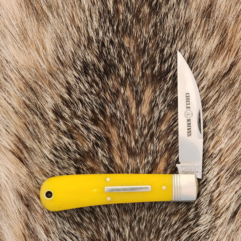 Great Eastern Cutlery#470123 Smooth Yellow Bone knives for sale