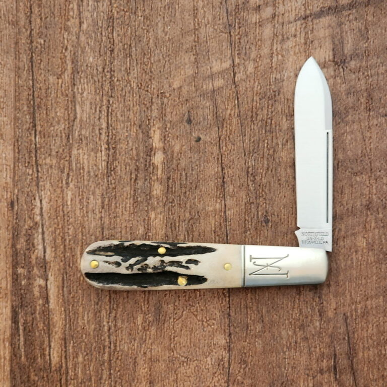 Great Eastern Cutlery #772122 Sambar Stag knives for sale