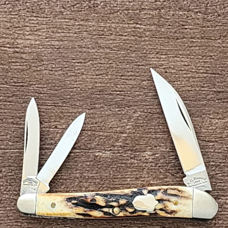 A.G. Russell Stag Seahorse Springdale Arkansas AG W46S knives for sale