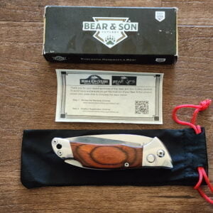 Bear & Son 2A08R Rosewood knives for sale