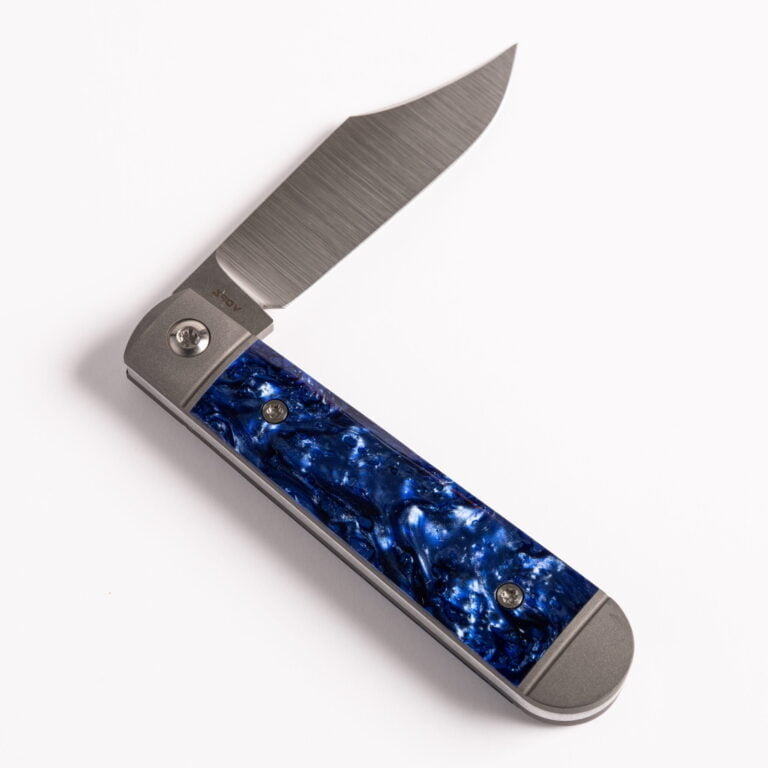 Jack Wolf Little Bro Jack Sleeveboard Boy’s Knife in Kirinite Crystal Lake knives for sale