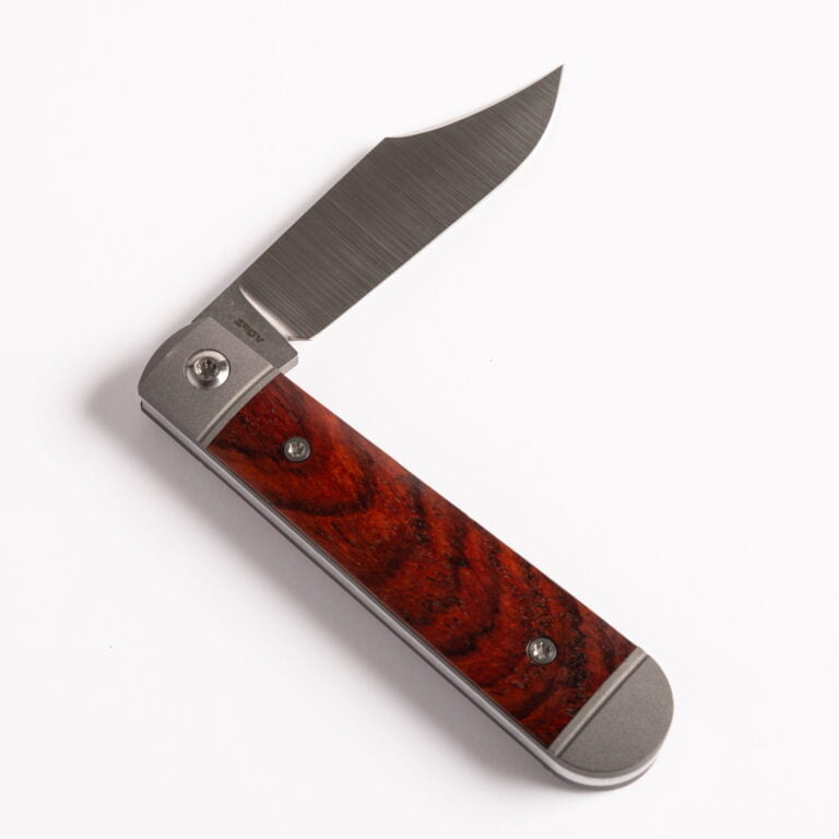 Jack Wolf Little Bro Jack Sleeveboard Boy’s Knife in Rosewood knives for sale