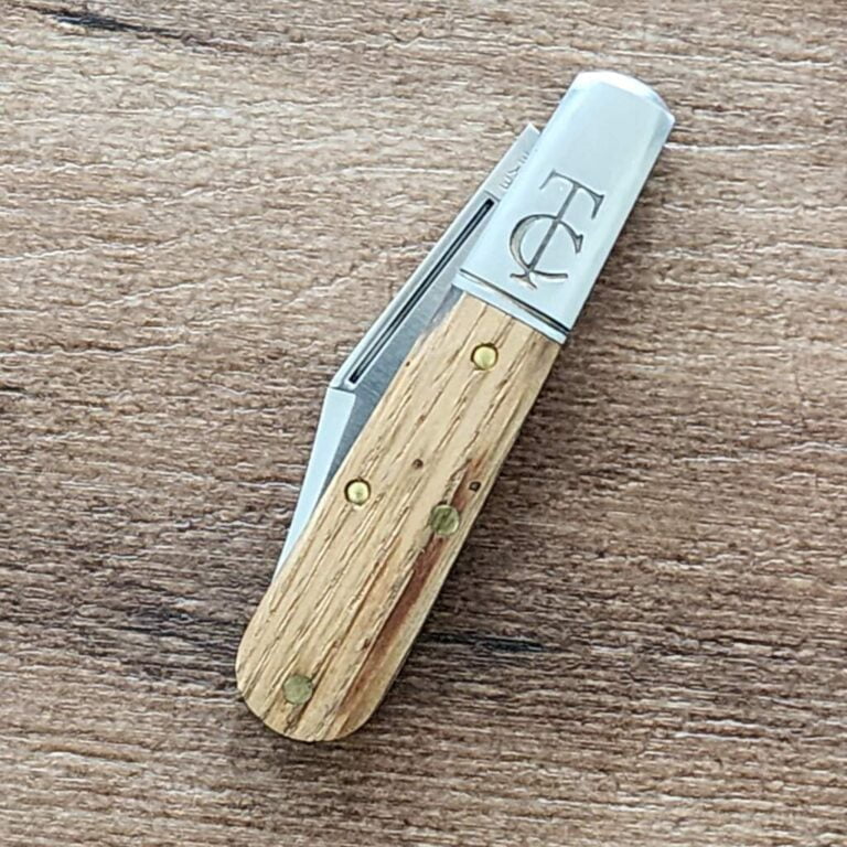 Great Eastern Cutlery #252123 Red Sawcut Bone knives for sale