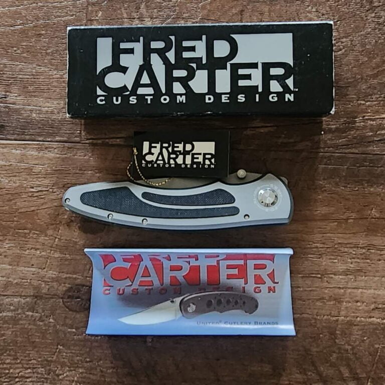 Fred Carter Custom Design FC 2 440 SS 6061-T6 knives for sale