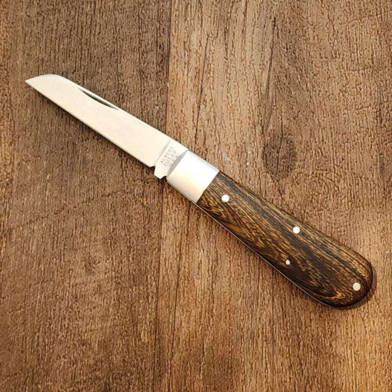 Albers Cutlery Company Arizona Desert Ironwood Lamb Foot knives for sale