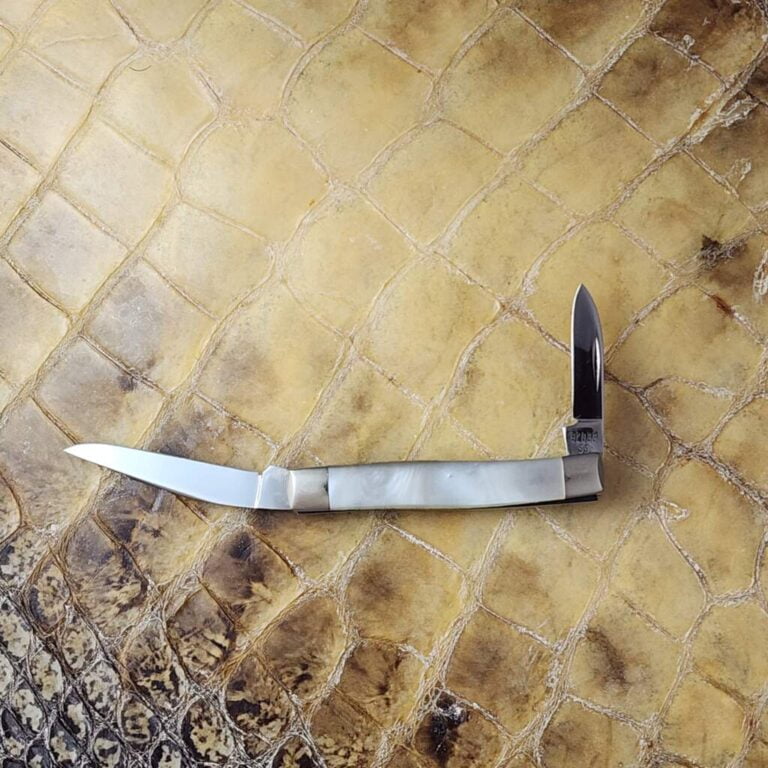 Case 92033 SS MOP 1981 2 Blade 9 Dot Pen Knife knives for sale