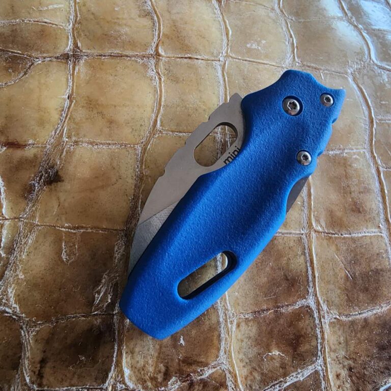 Cold Steel Mini Tuff Lite Blue knives for sale