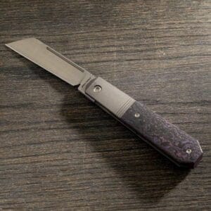Jack Wolf AFTER HOURS JACK - FAT CARBON PURPLE HAZE knives for sale