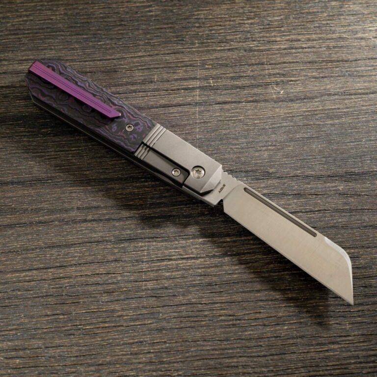 Jack Wolf AFTER HOURS JACK - FAT CARBON PURPLE HAZE knives for sale