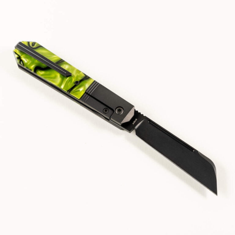 Jack Wolf AFTER HOURS JACK -AFTER HOURS JACK - KIRINITE TOXIC GREEN DLC knives for sale