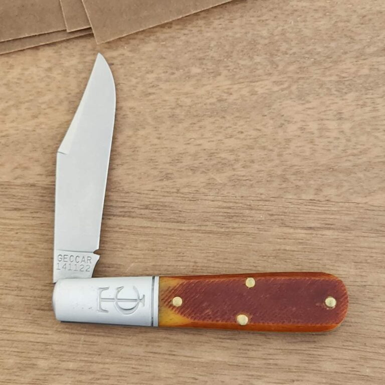 Great Eastern Cutlery #141122 Goldenrod Sawcut Bone knives for sale