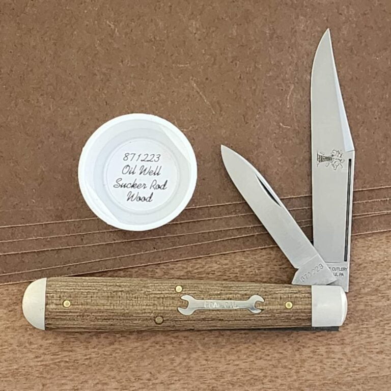 Great Eastern Cutlery #871223 Oil Well Sucker Rod Wood knives for sale