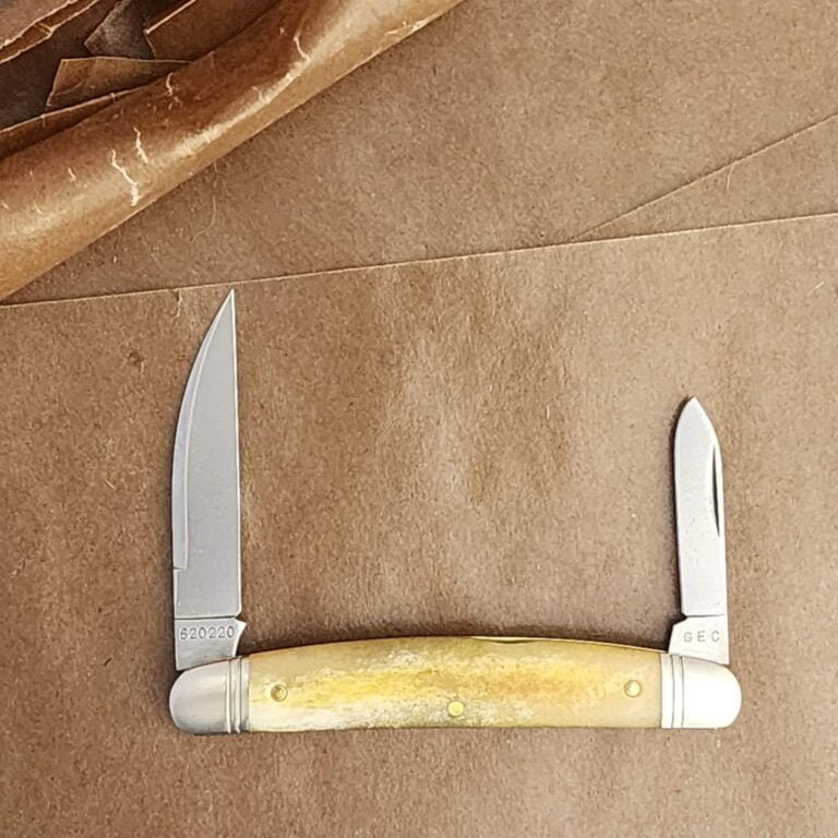 Great Eastern Cutlery #620320 Goldenrod Bone knives for sale