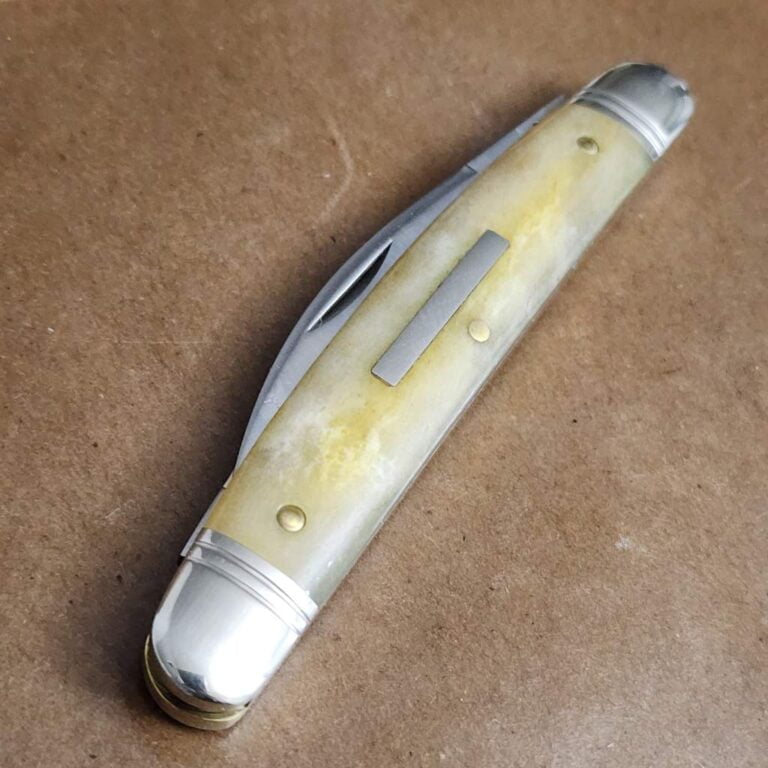 Great Eastern Cutlery #620320 Goldenrod Bone knives for sale