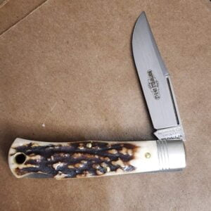 Great Eastern Cutlery #831121 Sambar Stag knives for sale